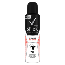 150ML SHIELD MEN APS B&W INV/GERM DE