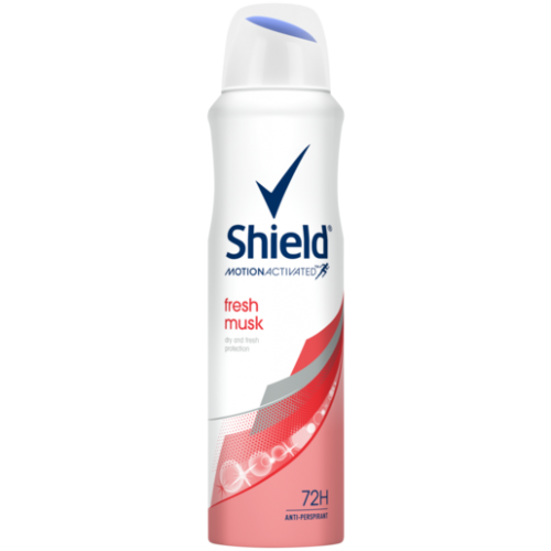 150ML SHIELD WOM APS FRESH MUSK 48H