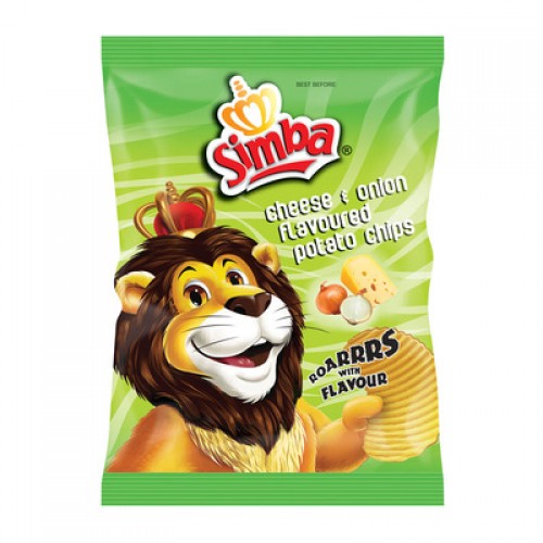 SIMBA 48X36G CHEESE & ONION POTATO C