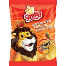 SIMBA 48X36G MEXICAN CHILLI POTATO CHIP