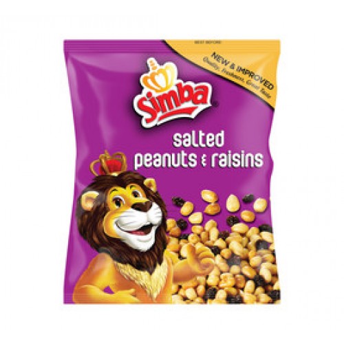 SIMBA PEANUTS 24X60G SALTED