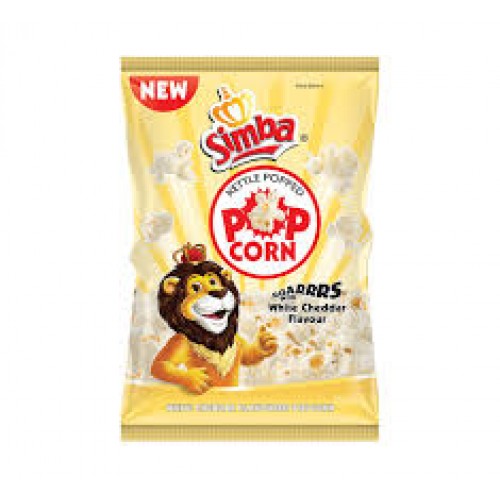 SIMBA POPCORN 16X90G WHITE CHEDDAR