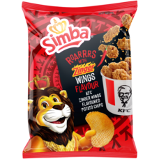 120G SIMBA ZINGER HOT WINGS POTATO CHIP