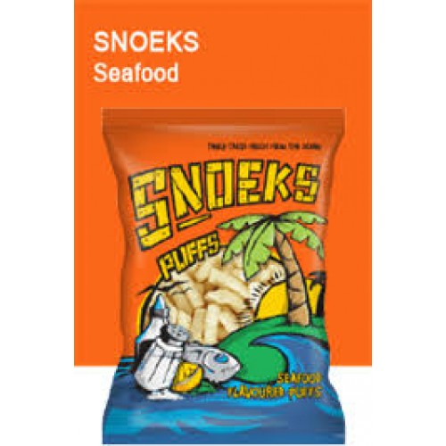 SNOEKS 50X20G PUFFS SEAFOOD