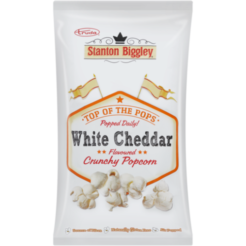 TRUDA STANTON BIGGLEY 12X45G WHITE CHEDD