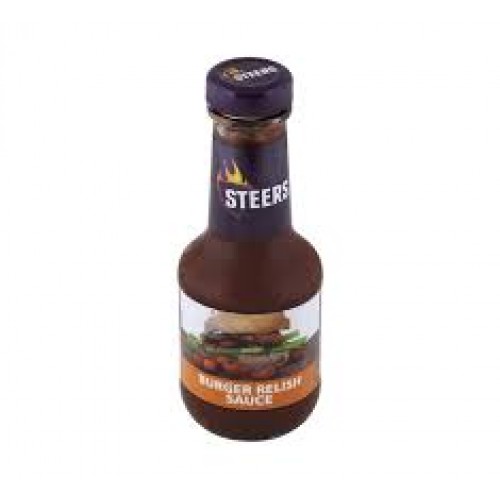 375ML STEERS GL/B BURGER RELISH SAUCE