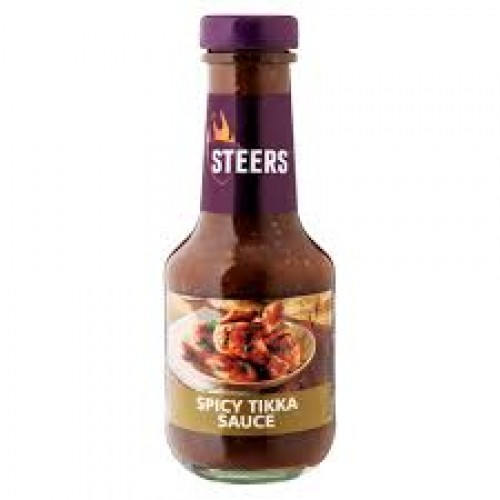 375ML STEERS GL/B SPICY TIKKA SAUCE