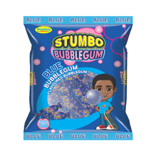 STUMBO BUBBLEGUM BLUE 100'S