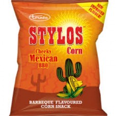TRUDA STYLOS 10X125G CHEEKY MEXICAN BBQ