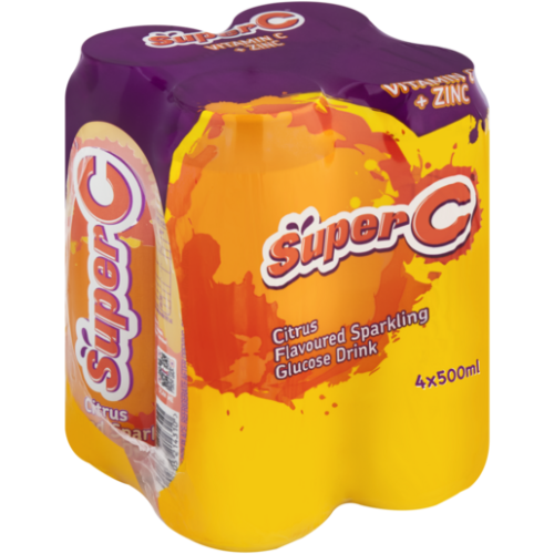 SUPERC 24X500ML GLUCOSE IMM BOOSTER