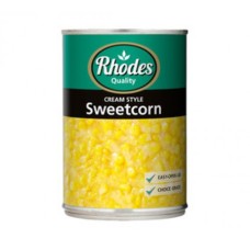 410G RHODES CREAM STYLE SWEETCORN