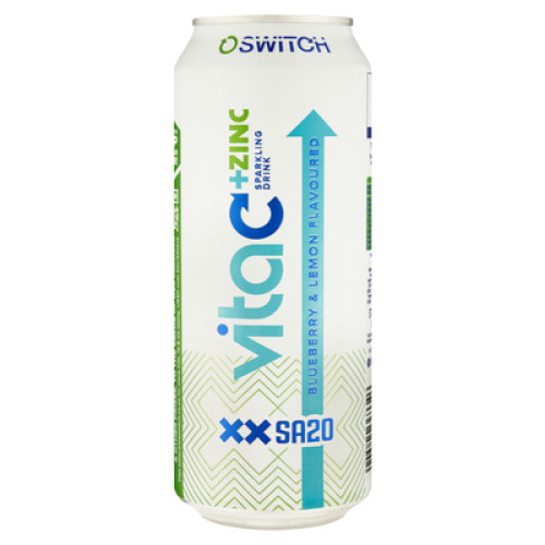 SWITCH ENERGY 6X500ML VITC BLUEBERRY/RAS