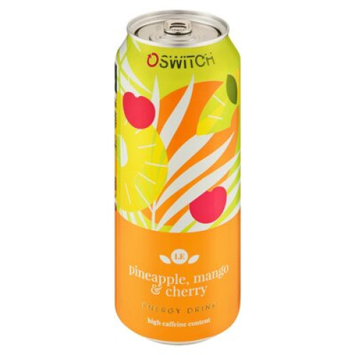SWITCH ENERGY 6X500ML PINE/MANGO/CHERRY