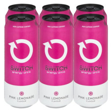 SWITCH ENERGY 6X500ML PINK LEMONADE