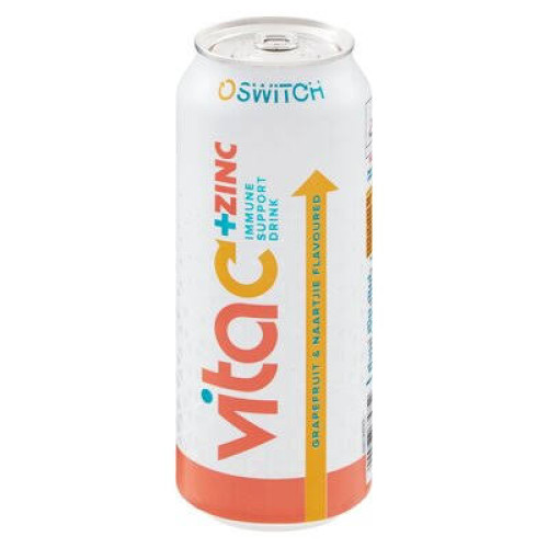 SWITCH 24X500ML VITAMIN C GRAPEFRU/NAART