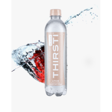 THIRSTI 6X500ML LITCHI SPARKLING WATER