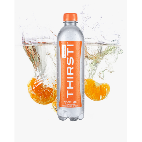 THIRSTI 6X500ML NAARTJIE SPARKLING WATER