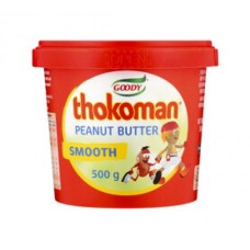 THOKOMAN 6X500G PEANUT BUTTER SMOOTH