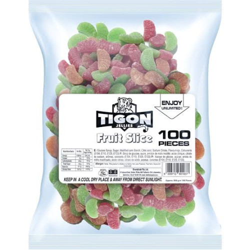 TIGON BAG 100'S FRUIT SLICE