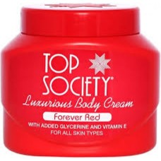 500ML TOP SOCIETY B/CREAM FOREVER RED