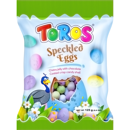TOROS 125G SPECKLED EGGS
