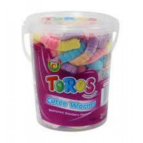 TOROS TUB 100'S CUTEE WORMS APRICOT