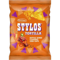 TRUDA TORTILLA 16X75G BUFFALO WING CORN