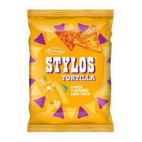 TRUDA TORTILLA 16X75G CHEESE CORN