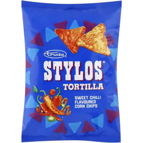 TRUDA TORTILLA 16X75G SWEET CHILLI CORN