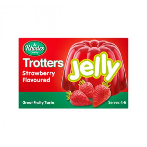 TROTTERS 6X40G JELLY STRAWBERRY