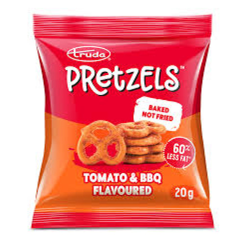 90G TRUDA PRETZELS TOMATO/BBQ