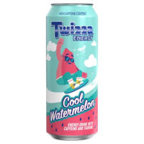 TWIZZA CAN 24X500ML ENERGY WATWEMELON