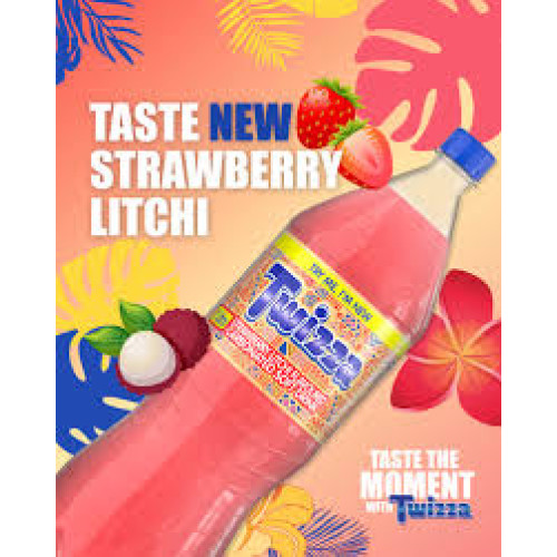2L TWIZZA STRAWBERRY & LITCHI
