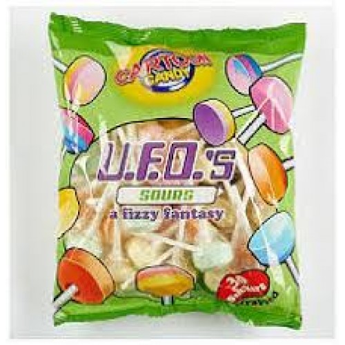 UFO'S SOURS UNWRAPPED 30'S