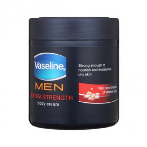 400ML VASELINE MENS BODY CREAM XTR STR