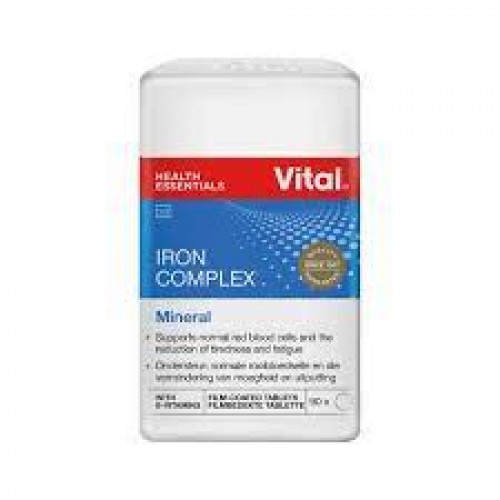90'S VITAL IRON COMPLEX CAPSULES