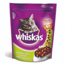 1KG WHISKAS GOURMET MEAT PLATTER+NUGGETS
