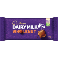 CADBURY SLAB 12X80G WHOLENUT