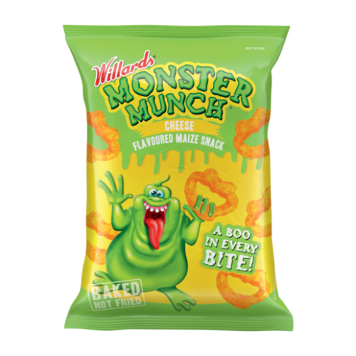 100G WILLARDS MONSTER MUNCH CHEESE