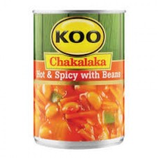 410G KOO CHAKALAKA MILD&SPICY W/BEAN