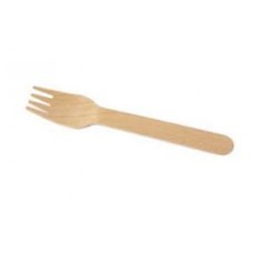 WOODEN FORK 140MM 100'S