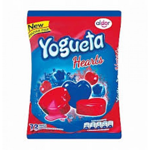 YOGUETA HEARTS CANDY 30'S