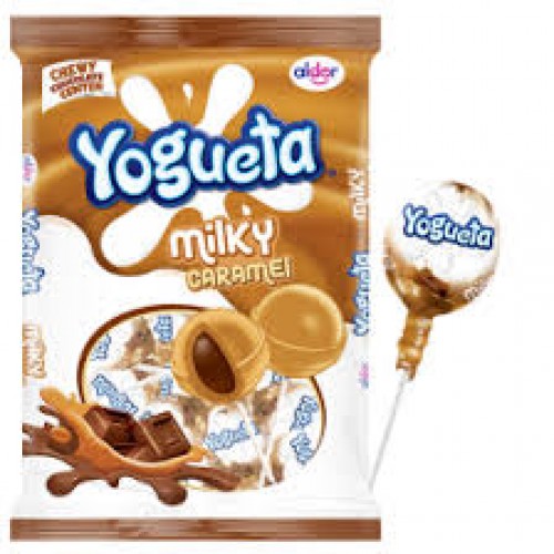 YOGUETA POPS MILKY CARAMEL FLAVOUR 48 