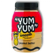 YUM YUM 6X250G SMOOTH PEANUT BUTTER