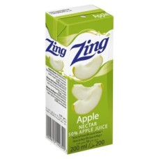 1L ZING 50% APPLE NECTAR JUICE